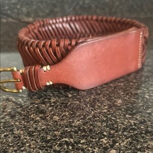 Brown Leather women’s Belt